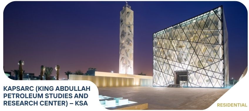 KAPSARC (KING ABDULLAH PETROLEUM STUDIES AND RESEARCH CENTER) – KSA